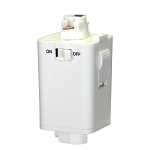 SATCO TP231 PENDANT TRACK ADAPTER WHITE FINI