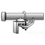 OZ-G CTC0507 1/2 AND 3/4-IN CBL TRAY CLAMP