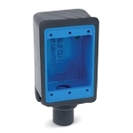 OCAL FD2-G DEADEND BOX DEEP 1GNG 3/4-IN GRY