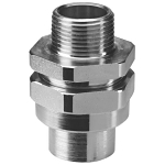 ABB UNY805-G PVC CTD UNY MALE UNION 3-IN GRAY