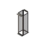 ORTRONICS MM20724-B MM20 RACK 24IN CHAN 7FT BK