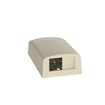 PANDUIT CBX2EI-AY SURFACE MOUNT BOX 2 PORT