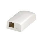 PANDUIT CBX2IW-AY SURFACE MOUNT BOX 2 PORT