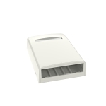 PANDUIT CBX4IW-AY SURFACE MOUNT BOX 4 PORT