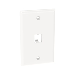 PANDUIT CFP1WH FACEPLATE 1 PORT CLASSIC