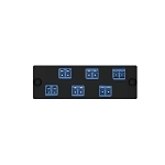 PANDUIT FAP6WBUDLCZ FAP W/6 LC DUPL ADAPTERS (BU