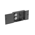 PANDUIT FWME4 WALL MOUNT ENCLOSURE WITH 4 F