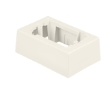 PANDUIT JB1WH-A SINGLE GANG LOW VOLTAGE 1-PIECE