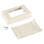 PANDUIT JBP1EIW SINGLE GANG POWER RATED 2-PIECE