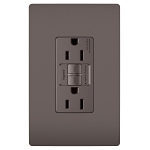 P&S 1597 RADIANT SELF TST DUP GFCI 15A 125V BR