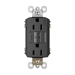 P&S 1597-BK RADIANT SELF TST DUP GFCI 15A 12