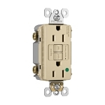 P&S 1597-HGI SELF-TEST GFCI HOS GRD RECEP 15A 1