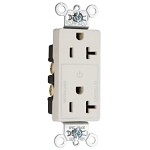 P&S 26352-CHI 20A HALF CONT DECO RECP IV