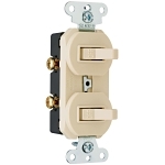 P&S 670-IG COMBO 2 SWITCHES 1P 20A 120/277V