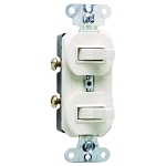 P&S 670-LAG COMBO 2 SWITCHES 1P 20A 120/277V