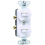 P&S 670-WG COMBO 2 SWITCHES 1P 20A 120/277V