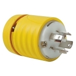P&S CRL1420-P TURNLOK PLUG 4WIRE 20A 125/250V
