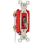 P&S PS20AC3-CPL 20A 120VAC B+S WIRE 3W PILOT