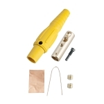 P&S PS20FB-Y 400A 600V FEMALE PLUG YELLOW
