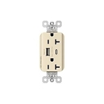 P&S PTTR20ACUSBLA PLUGTAIL 20A HYBRID AC U