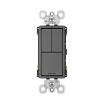 P&S RCD113BK RADIANT 3 SWITCH SP/3-WAY + SP + S