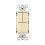 P&S RCD113LA RADIANT 3 SWITCH SP/3-WAY + SP + S