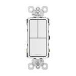 P&S RCD113W RADIANT 3 SWITCH SP/3-WAY + SP + S