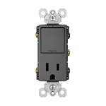 P&S RCD38TRBK RADIANT SP/3WAY SW+15A TR OUTLET