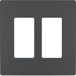 P&S RWP262GCC6 RADIANT SCREWLESS WALLPLATE 2G G