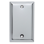 P&S SB13-CH PLATE 1G BLANK CHROME