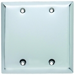 P&S SB23-CH PLATE 2G BLANK CHROME