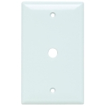 P&S SP11-W PLATE PLASTIC 1G TELE W/OUT LI