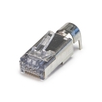 PLATINUM 100027C EZEX 48 SHLD CAT6A CONN EXTERNAL