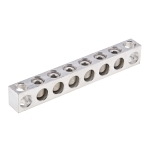 NSI 2/0-14-818 ALUMINUM  MULTIPLE CONNECTOR 2/0-14 AWG 8 HOLES 6 CIRCUITS