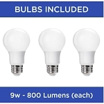 PROG P2600-09WB 3-9W LED  FAN LIGHT KIT