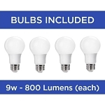 PROG P2610-09WB 4-9W LED  FAN LIGHT KIT