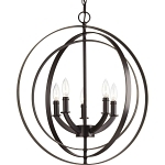 PROG P3841-20 5-60W CAND  FOYER PENDANT