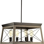 PROG P400047-020 4-100W  MED CHANDELIER