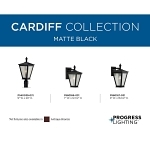 PROG P540039-031 1-75W M ED POST LANTERN