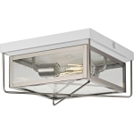 PROG P550069-135 2-60W M ED FLUSH MOUNT