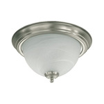 QUORUM 30661165 11-IN FL/MT FAUX ALAB/ SN