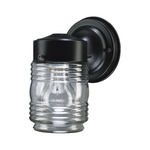 QUORUM 501015 1LT JELLY JAR W-MNT - BK