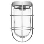 RAB VC100G VAPORPROOF 100 CEILING WITH GLASS G