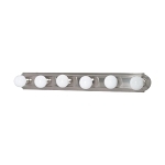 SATCO 60-302 6 LIGHT 36-IN. VANITY RACETRACK