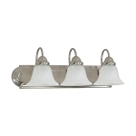 SATCO 60-321 BALLERINA 3 LIGHT 24-IN. VANITY WI
