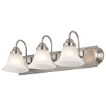 SATCO 60-321 BALLERINA 3 LIGHT 24-IN. VANITY WI