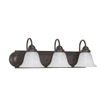 SATCO 60-325 BALLERINA 3 LIGHT 24-IN. VANITY WI