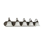 SATCO 60-327 BALLERINA 5 LIGHT 36-IN. VANITY WI