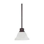 SATCO 60-366 EMPIRE 1 LIGHT 7-IN. MINI PENDANT