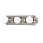 SATCO 60-300 3 LIGHT 18-IN. VANITY RACETRACK